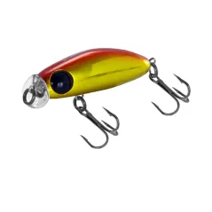 Vobler Micro Snack 35F Gold și Red, Culoare 005,3.5cm, 2.5g
