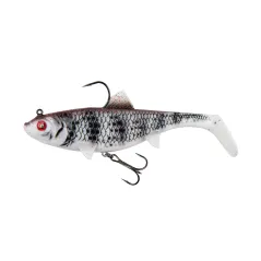 Swimbait Fox Rage Realistic Replicant Softbait, Zebra UV, 7.5cm, 10g