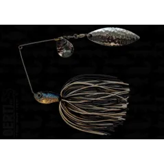 Bertilure Spinnerbait Colorado Nr.2 Salcie Nr.2 14g Skirt Siliconic Alb - Negru