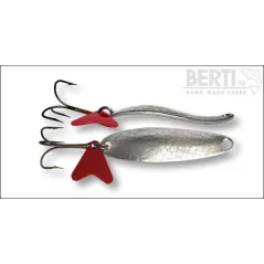 Lingura Oscilanta Bertilure Taifun Nr.1, Amprenta Dragon Skin, Culoare Silver, 7g