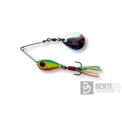 Micro Spinnerbait Berti cu Ancora, Paleta Colorado, Fire Tiger, 3.5g