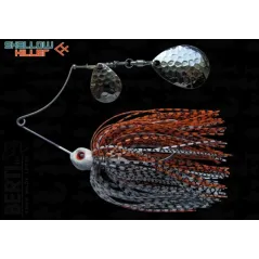 Spinnerbait Berti Shallow Killer Colorado Colorado, Alb/Negru-Portocaliu/Negru, 7g