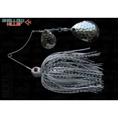 Spinnerbait Berti Shallow Killer Colorado Colorado, Alb/Negru/Pearl, 7g