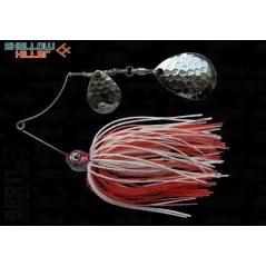 Spinnerbait Berti Shallow Killer Colorado Colorado, Alb/Rosu, 7g