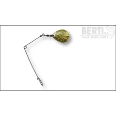 Spinnerbait Bertilure cu Agrafa si Paleta Colorado Gold 1.6cm