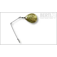Spinnerbait Bertilure cu Agrafa si Paleta Colorado Gold 2.4cm