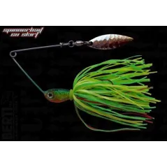 Spinnerbait Bertilure Paleta Salcie Skirt Fire Tiger 7g