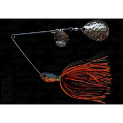 Spinnerbait cu Skirt Berti Colorado Colorado, Portocaliu/Negru, 14g