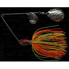 Spinnerbait cu Skirt Berti Colorado, Orange/Chartreuse, 14g