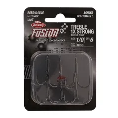 Ancore Berkley Fusion19™ Treble 1x Hooks