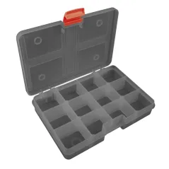 Cutie pentru Accesorii Fox Rage Stack'n Store Small Shallow, 12 Compartimente, 22x15x4cm