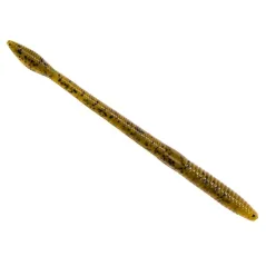 Naluca Strike King KVD Perfect Plastics Finesse Worm, Green Pumpkin, 12.7cm, 15buc/plic