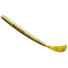 Grub Strike King Rage Cut-R Worm, Culoare Green Pumpkin Pearl Belly, 15cm, 7buc/plic