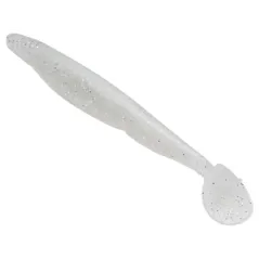 Shad Strike King Swim'N Caffeine Shad, Culoare Pearl Flash, 10cm, 7buc/plic