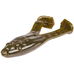 Broasca Strike King Super Toad, Green Pumpkin, 10cm, 5buc/plic