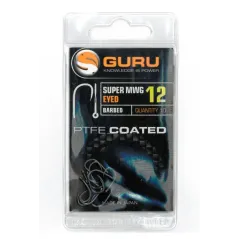 Carlige Guru Super MWG Eyed Barbed, 10buc/plic