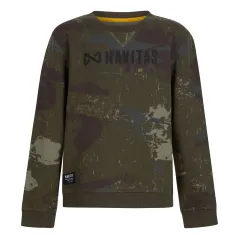 Bluza pentru Copii Navitas Identity Camo Kids Sweatshirt