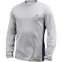 Bluza Westin Pro UPF Long Sleeve, Grey/Navy Blue