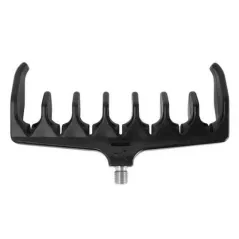 Cap Suport pentru Lanseta Feeder/Match Korum Quiver Rest, 7 Posturi, Black