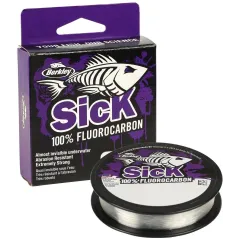 Fir Fluorocarbon Berkley Sick FC Leader, Clear, 50m