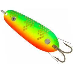 Lingurita Oscilanta Kuusamo Rasanen Weedless, G/GR/FYe/FR-C, 70/10, UV