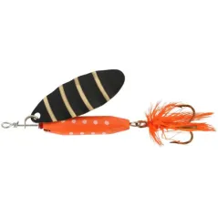 Lingura Rotativa Abu Garcia Reflex Red, 4.5cm/7g, Culoare Zebra