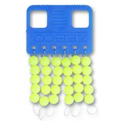 Opritoare Zebco Galben S, 2mm, 30buc/pachet