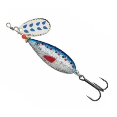 Lingura Rotativa Abu Garcia Droppen Maxi Spinners, Blue Glitter, 9g