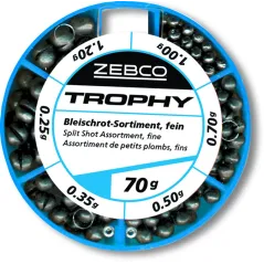 Set Plumbi Alice Zebco Split Shot Assortment Fine, 0.25g - 1.20g