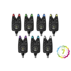 Set Avertizori-Senzori Pescuit Delphin Forza + Statie , 3+1