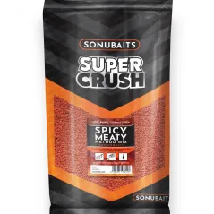 Groundbait Sonubaits Super Crush, Spicy Meaty Method Mix ,2Kg