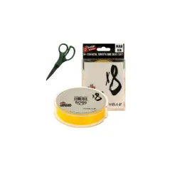 Fir Textil Sufix Carrier Braid X8, Hot Yellow, 135m + Forfecuta