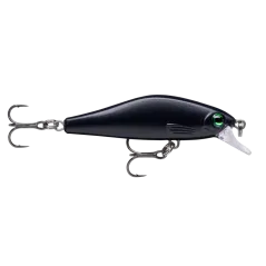 Vobler Rapala Shadow Rap Solid, Culoare Matte Black UV-MBLU, 5cm, 5.5g
