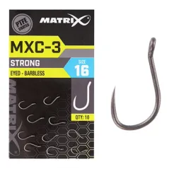 Carlige Matrix MXC-3 Barbless Eyed PTFE, 10buc/plic
