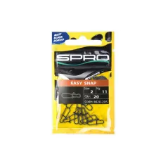 Agrafa Spro Fastlock Matt Black, 20buc/plic