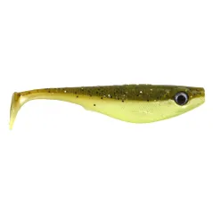 Shad Spro Iris The Shad,UV Brown Chartreuse, 8cm