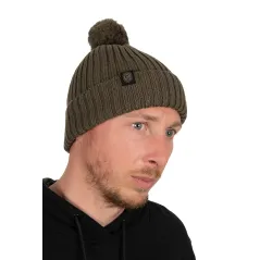 Caciula Fox Merino Bobble Olive