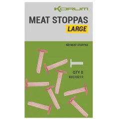 Stopper korum Meat Stoppas, 8buc/plic