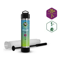 Plasa Solubila Delphin PVA n’tastic QUICK, Tub + Piston, 7m – 35mm