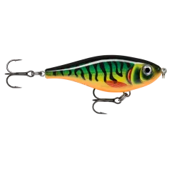 Vobler Rapala X-Rap Twitchin Shad, Culoare Hot Tiger Pike (HTIP), 8cm, 13g