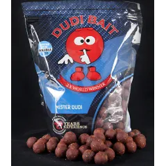 Boilies Solubil Dudi Bait Mister Dudi, Squid&Cranberry, 1kg, 24mm