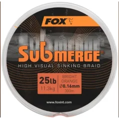 Fir Textil Fox Submerge High Visual Sinking, Portocaliu, 300m