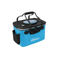 Geanta Pescuit Delphin Keepo pentru Momeala Vie, 36x25x22cm