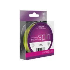 Fir Monofilament Delphin FIN Method SPIN Inflexibile, Galben Fluo, 150m,200m,300m