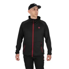 Jacheta Fox Rage Pro Series Technical Hoody, Storm Grey & Chilli Red