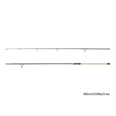 Lanseta Pescuit la Crap Delphin Armada NX BlackWay Cork, 3.60m, 3.00lbs, 2buc
