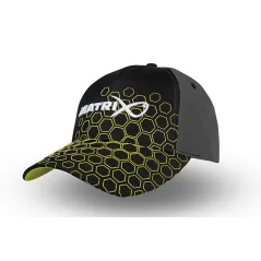 Sapca Pescuit Matrix Hex Print Cap, Black