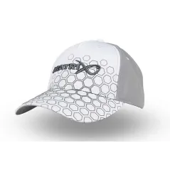 Sapca Pescuit Matrix Hex Print Cap, White