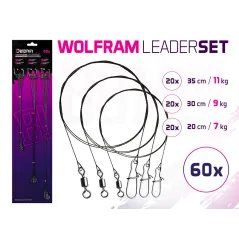 Set Strune Pescuit la Stiuca Delphin din Wolfram BOMB! cu Vartej si Carabina