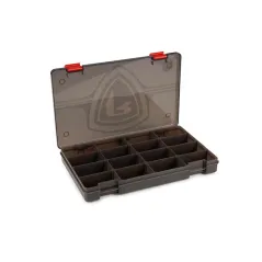 Cutie Pescuit Fox Rage Stack Store Box Storage, Shallow Medium, 16 Compartimente